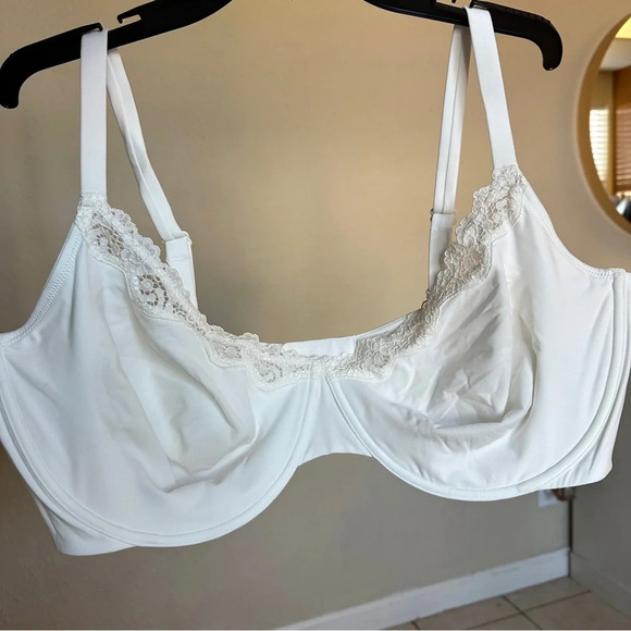 Skims Fits Everybody Lace Underwire Corded Lace Bra in Marble Size 40B NWT - Picture 5 of 7